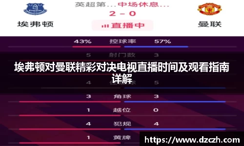 埃弗顿对曼联精彩对决电视直播时间及观看指南详解