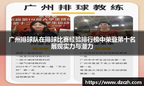 广州排球队在排球比赛经验排行榜中荣登第十名展现实力与潜力